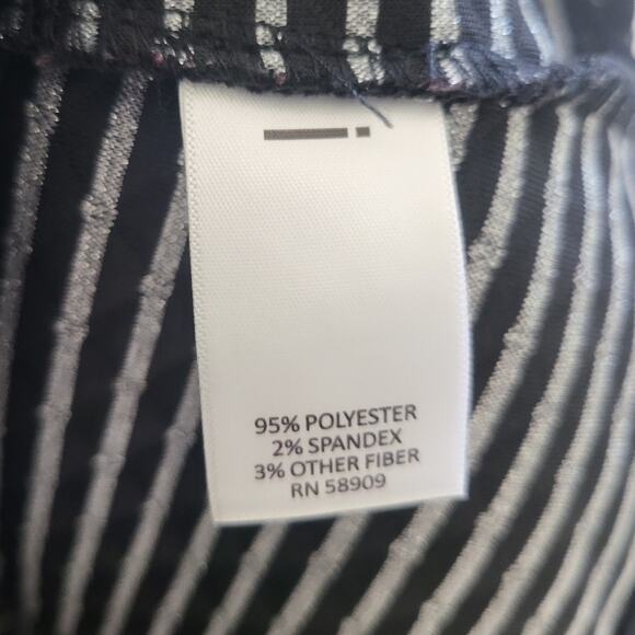 Allison Daley Black with Silver Sparkle Sleeveless Vest - XL - Picture 6 of 9